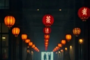 悬疑推理片琥珀囚笼的横版封面海报