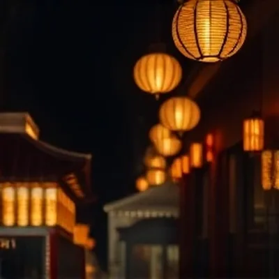文艺小品星期三的雨的方形封面海报