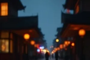 音乐剧情片旧唱片行的横版封面海报